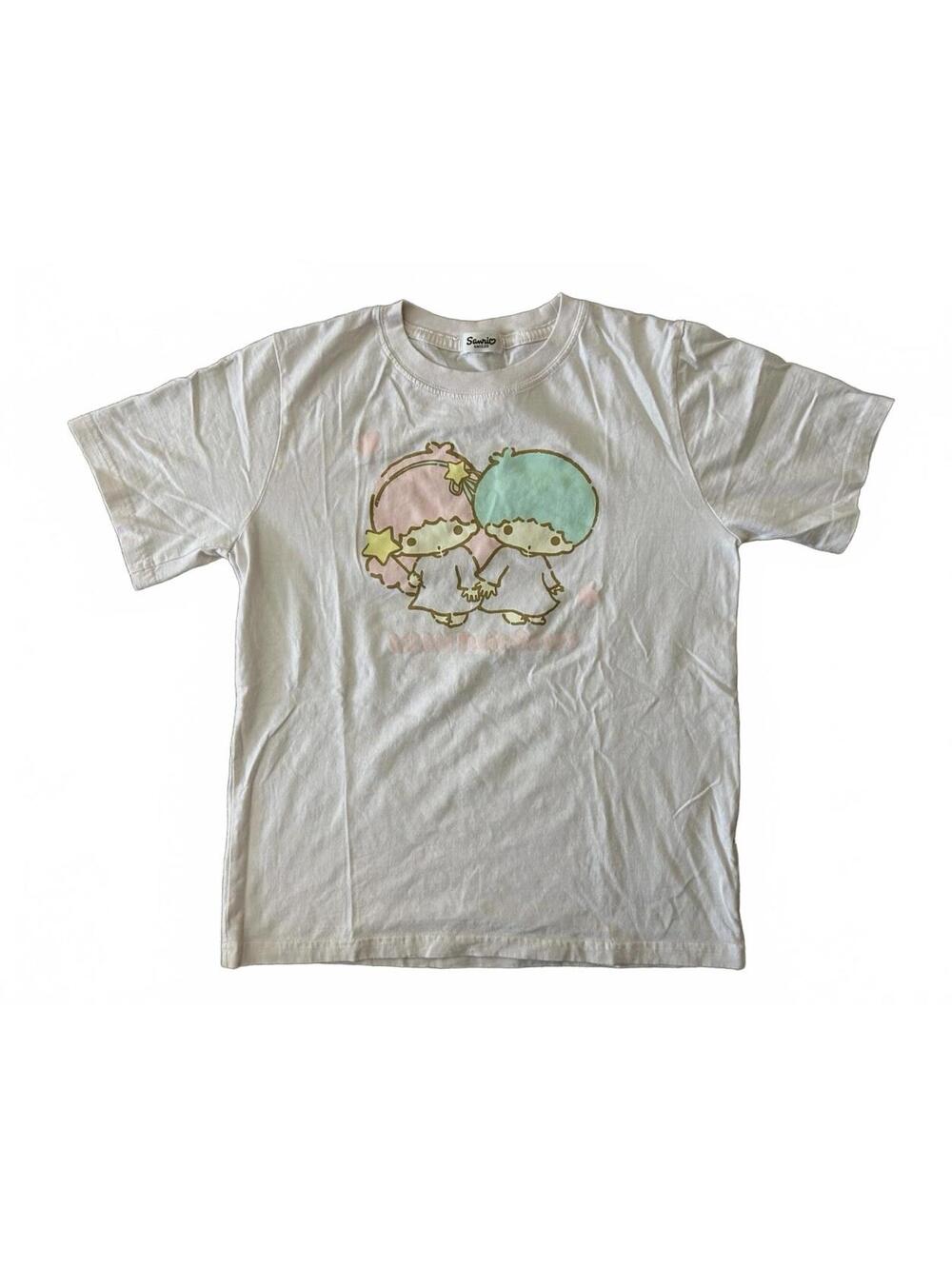 Y2K SANRIO SMILES LITTLE TWIN STARS T-SHIRT